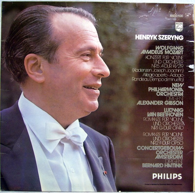 Philips 6833 100 - Wolfgang Amadeus Mozart, Ludwig van Beethoven - Image 2