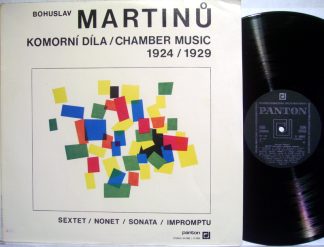 Panton 11 0282 - Bohuslav Martinů - Komorní Díla / Chamber Music