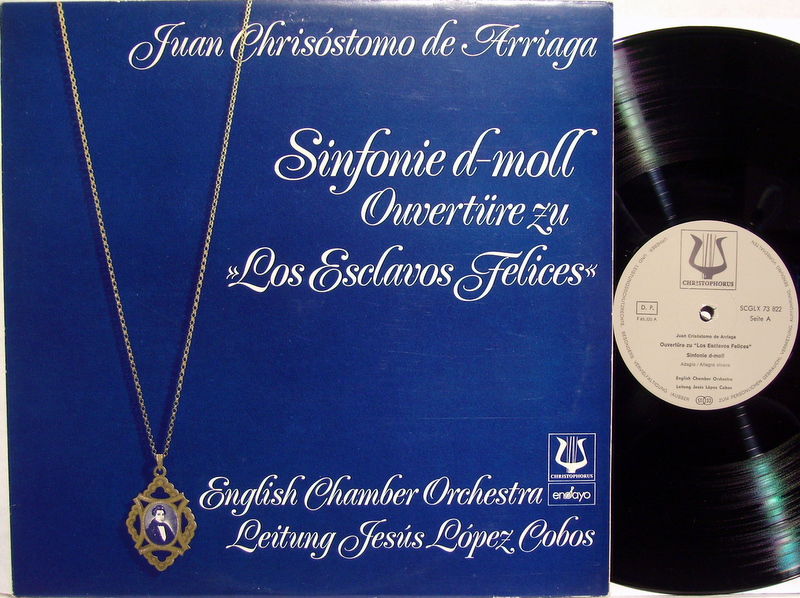 Christophorus SCGLX 73 822 - Juan Crisóstomo de Arriaga, English