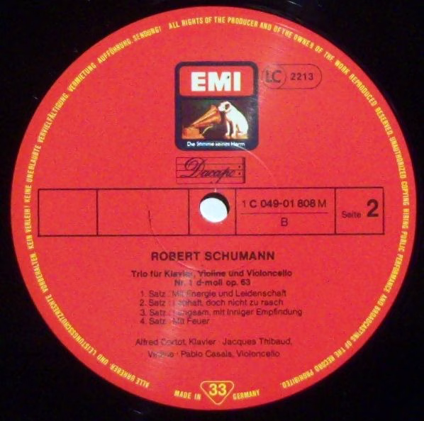 Dacapo 1 C 049-01 808 M - Felix Mendelssohn-Bartholdy, Robert Sc - Image 3