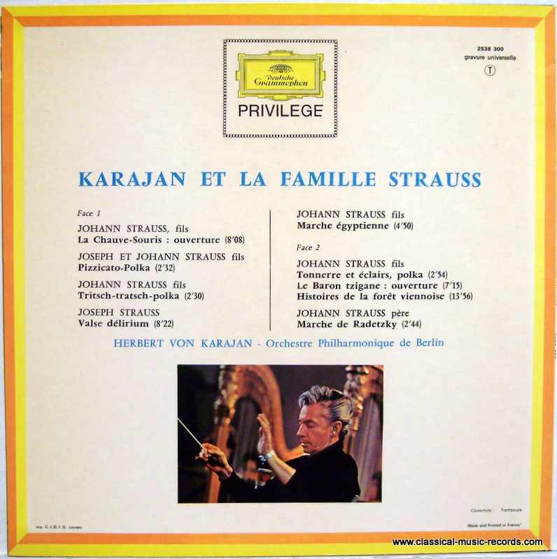 Deutsche Grammophon 2538 300 - Herbert von Karajan, Berliner Phi - Image 2