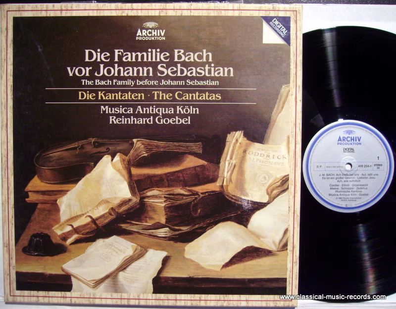 Archiv Produktion 419 253-1 - Musica Antiqua Köln, Reinhard Goeb