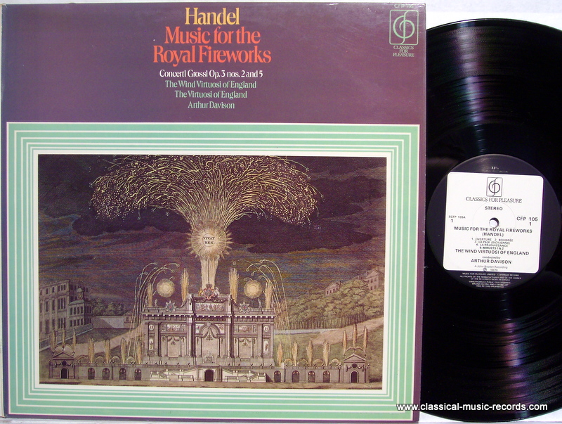 Classics For Pleasure CFP 105 - Georg Friedrich Händel, The Wind