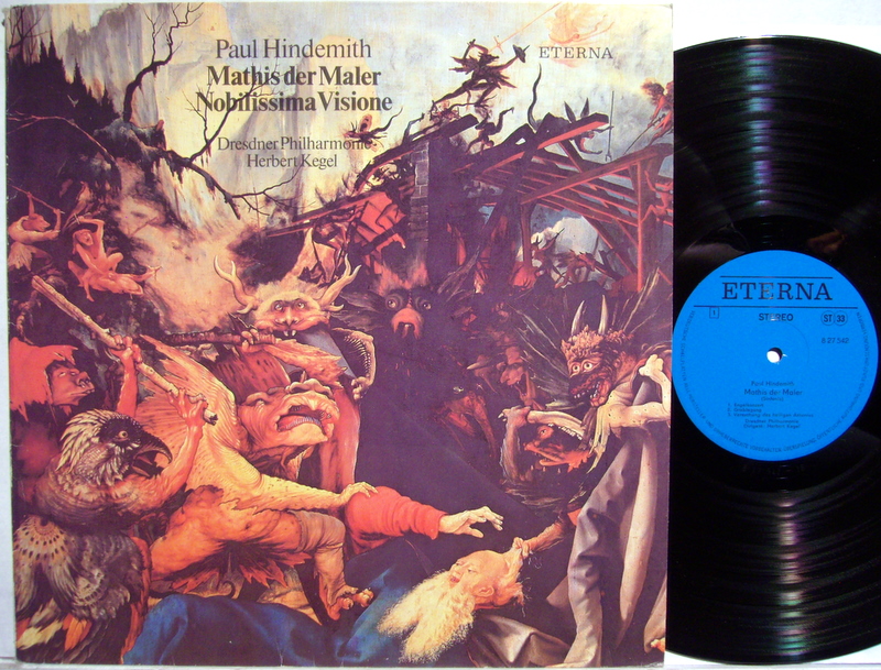 Eterna 8 27 542 - Paul Hindemith, Dresdner Philharmonie, Herbert