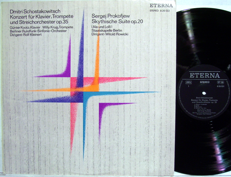 Eterna 8 26 051 - Dmitri Shostakovich, Sergei Prokofiev, Günter