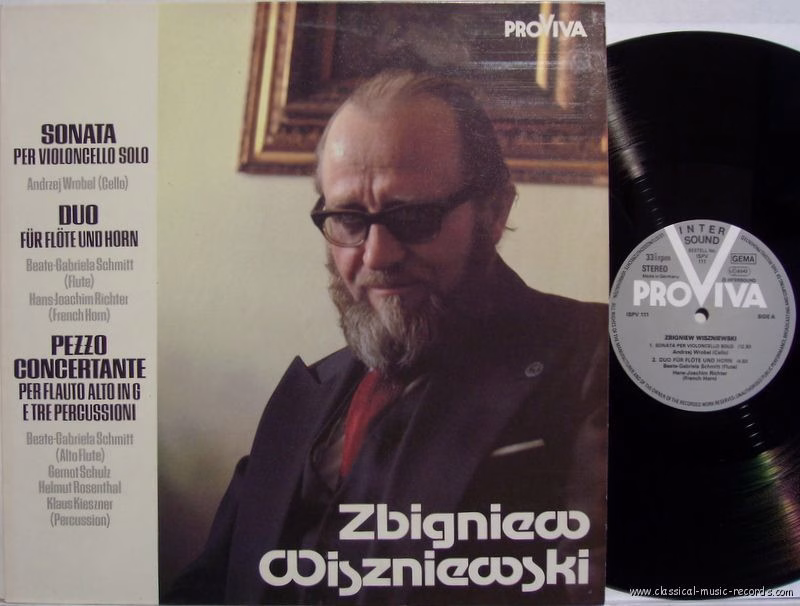 Pro Viva ISPV 111 - Zbigniew Wiszniewski - Sonata / Duo / Pezzo - Image 2