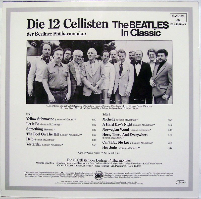 TELDEC 6.25 579 AS - Die 12 Cellisten Der Berliner Philharmonike - Image 5