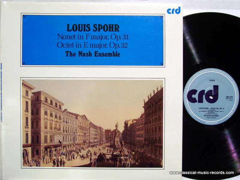 CRD Records CRD 1054 - Louis Spohr, The Nash Ensemble - Nonet In