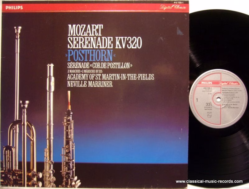 Philips Digital Classics 412 725-1 - Wolfgang Amadeus Mozart, Si