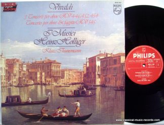 Philips 6514 167 - Antonio Vivaldi, I Musici, Heinz Holliger, Kl