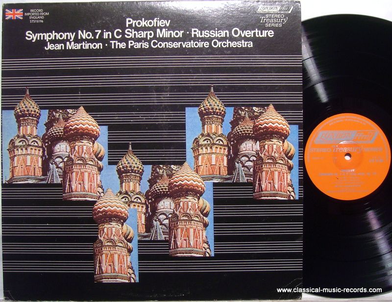 London Records STS15196 - Sergei Prokofiev, Jean Martinon, Orche