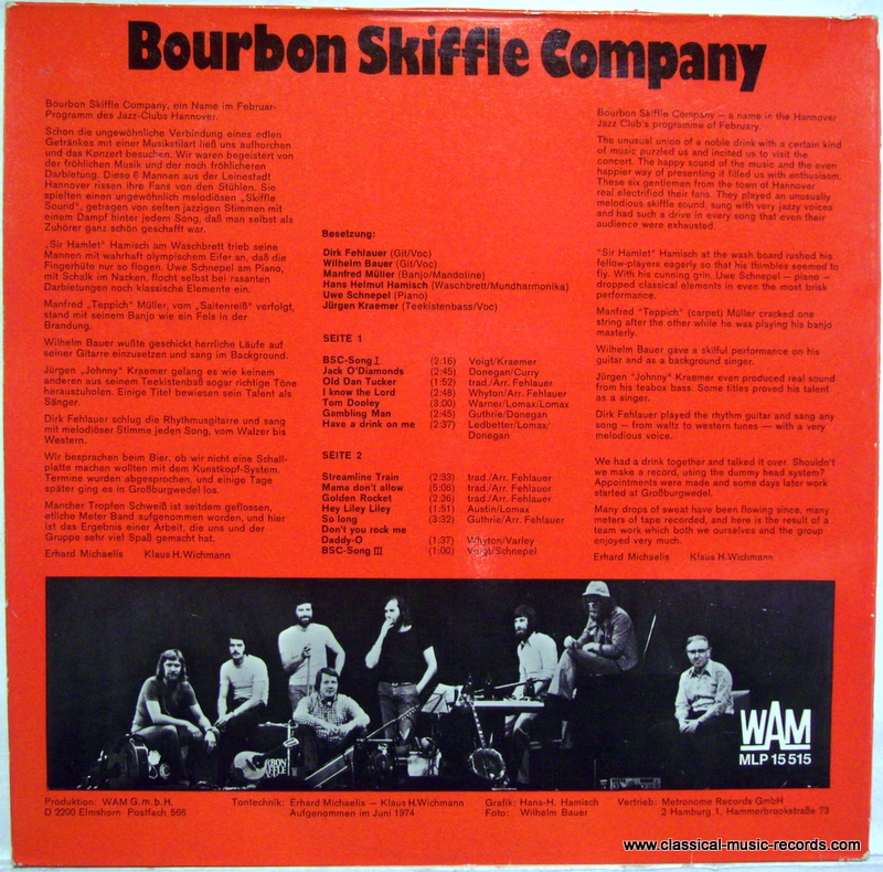 WAM MLP 15.515 - Bourbon Skiffle Company - Kunstkopf-Stereofonie - Image 2