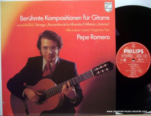 Philips 26 208-9 - Pepe Romero - Berühmte Kompositionen Für Gita