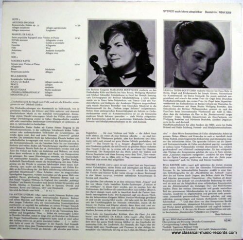 RBM Records RBM 3059 - Marianne Boettcher, Ursula Trede-Boettche - Image 2