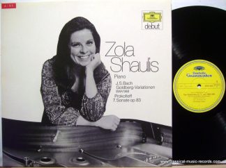 Deutsche Grammophon 2555 003 - Zola Shaulis, Johann Sebastian Ba