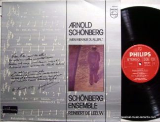Philips 6570 811 - Arnold Schoenberg, Schönberg Ensemble, Reinbe