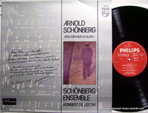 Philips 6570 811 - Arnold Schoenberg, Schönberg Ensemble, Reinbe