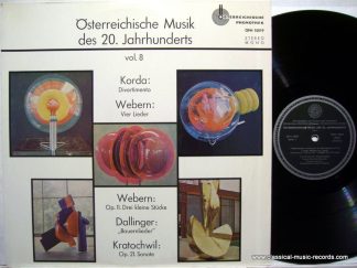 Österreichische Phonothek ÖPH 10019 - Viktor Korda, Anton Webern