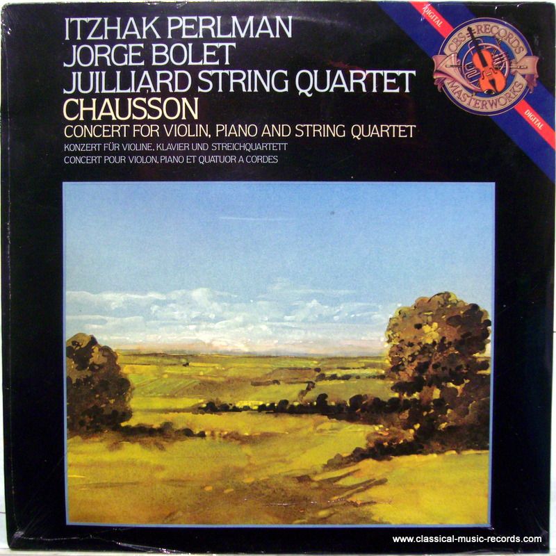 CBS Masterworks D37814 - Itzhak Perlman, Jorge Bolet, Juilliard