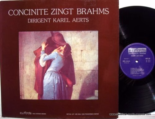 Eufoda 1043 - Chorale Concinite De Louvain, Karel Aerts, Johanne