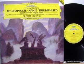Deutsche Grammophon 410 864-1 - Johannes Brahms, Brigitte Fassba
