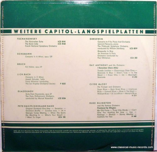 Capitol LCA 303 - Paul Whiteman & His Concert Orchestra, Paul Wh - Image 2