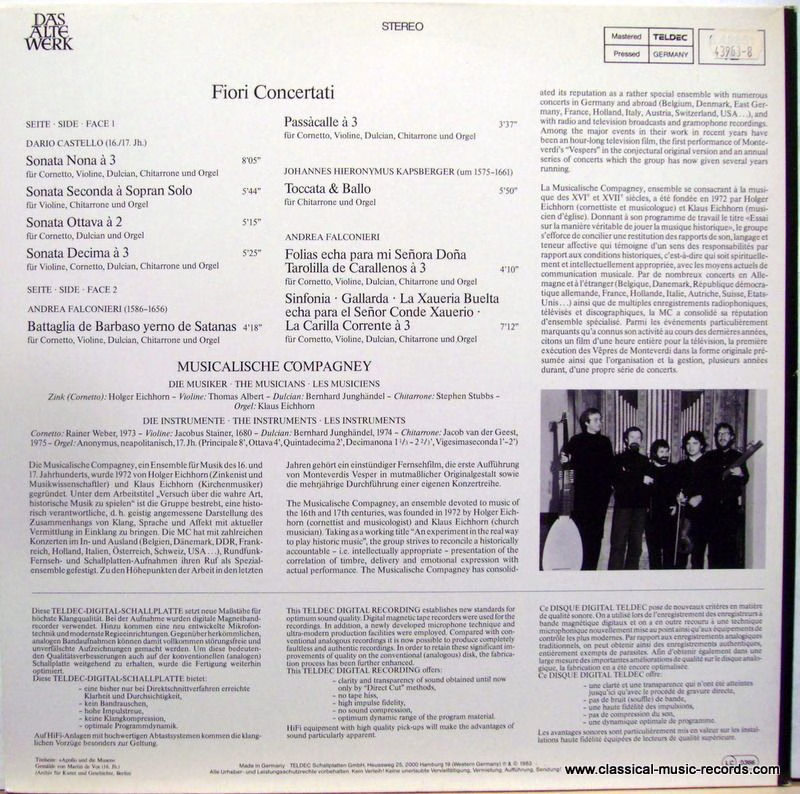 Philips 6500 377 - Johannes Brahms, Claudio Arrau - Sonata No. 3 - Image 6