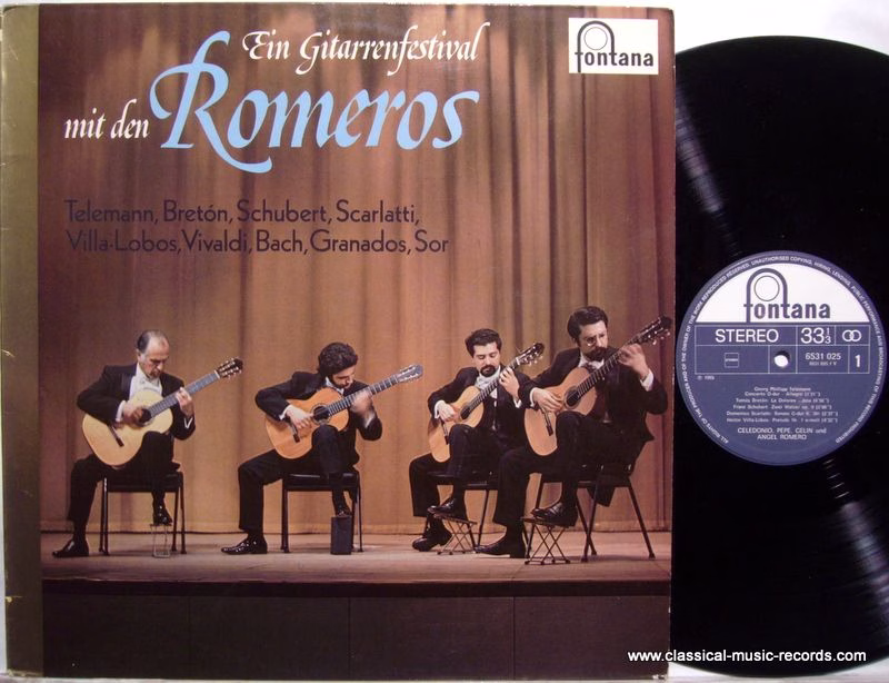 Mercury 6531 025 - The Romeros - Ein Gitarrenfestival Mit Den Ro
