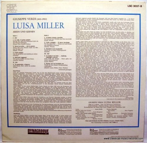 RCA Red Seal LSC-3037 - Giuseppe Verdi, RCA Italiana Opera Orche - Image 7