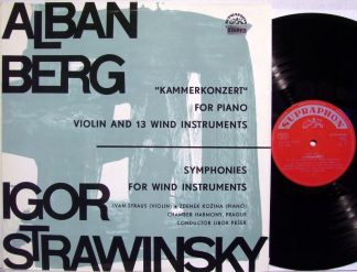 Supraphon SUA ST 50 679 - Alban Berg, Igor Stravinsky, Ivan Štra