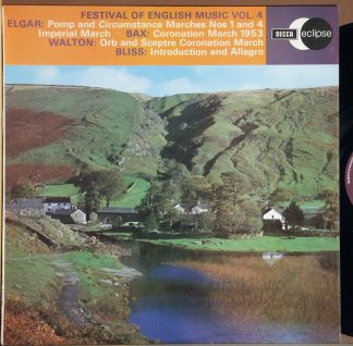 DECCA ECS 649 - Sir Edward Elgar, Arnold Bax, Sir William Walton