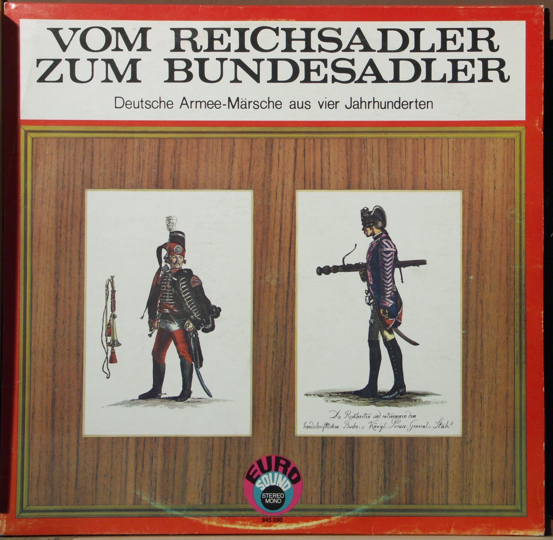 Euro Sound 945 080 - Heeresmusikkorps 6, Hamburg, Spielleute Der