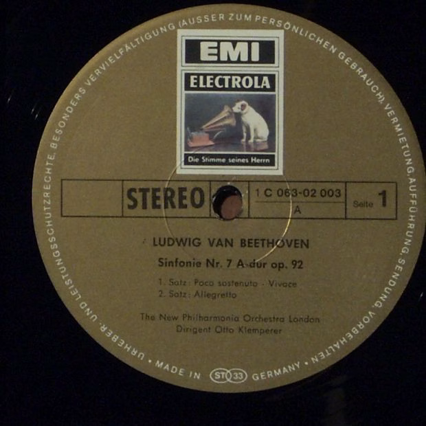 His Master's Voice 1 C 063-02 003 - Ludwig Van Beethoven, Jean-P - Image 3