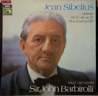 His Master's Voice 1C 063-02 105 - Jean Sibelius, Hallé Orchestr
