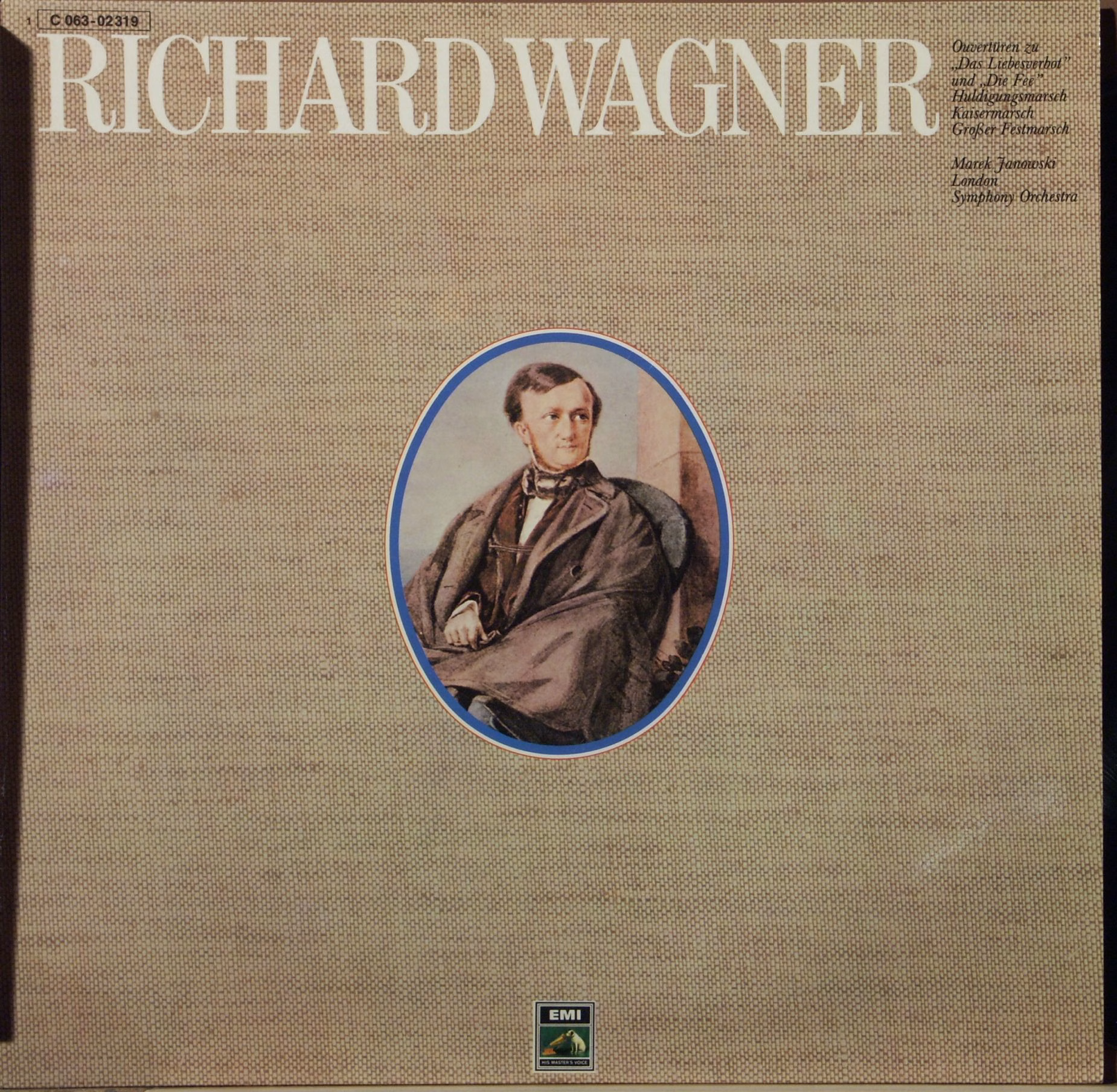 Die Stimme Seines Herrn 1 C 063-02319 - Richard Wagner - Ouvertü