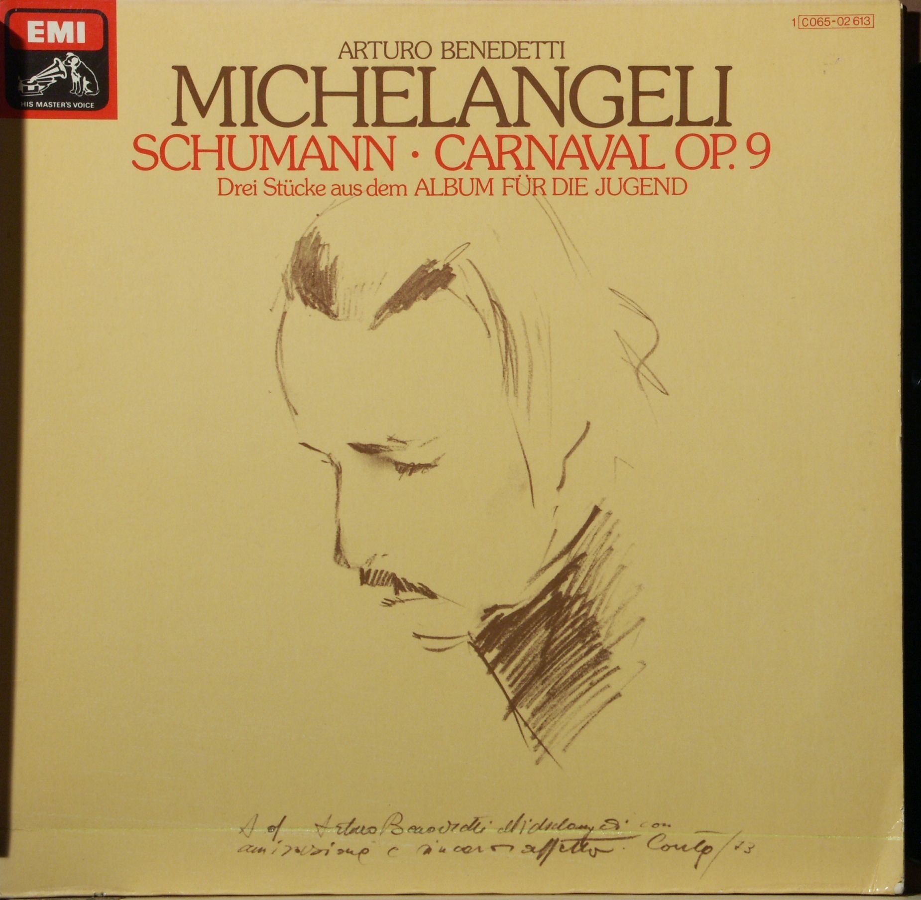 His Master's Voice 1C 065-02 613 - Robert Schumann, Arturo Bened