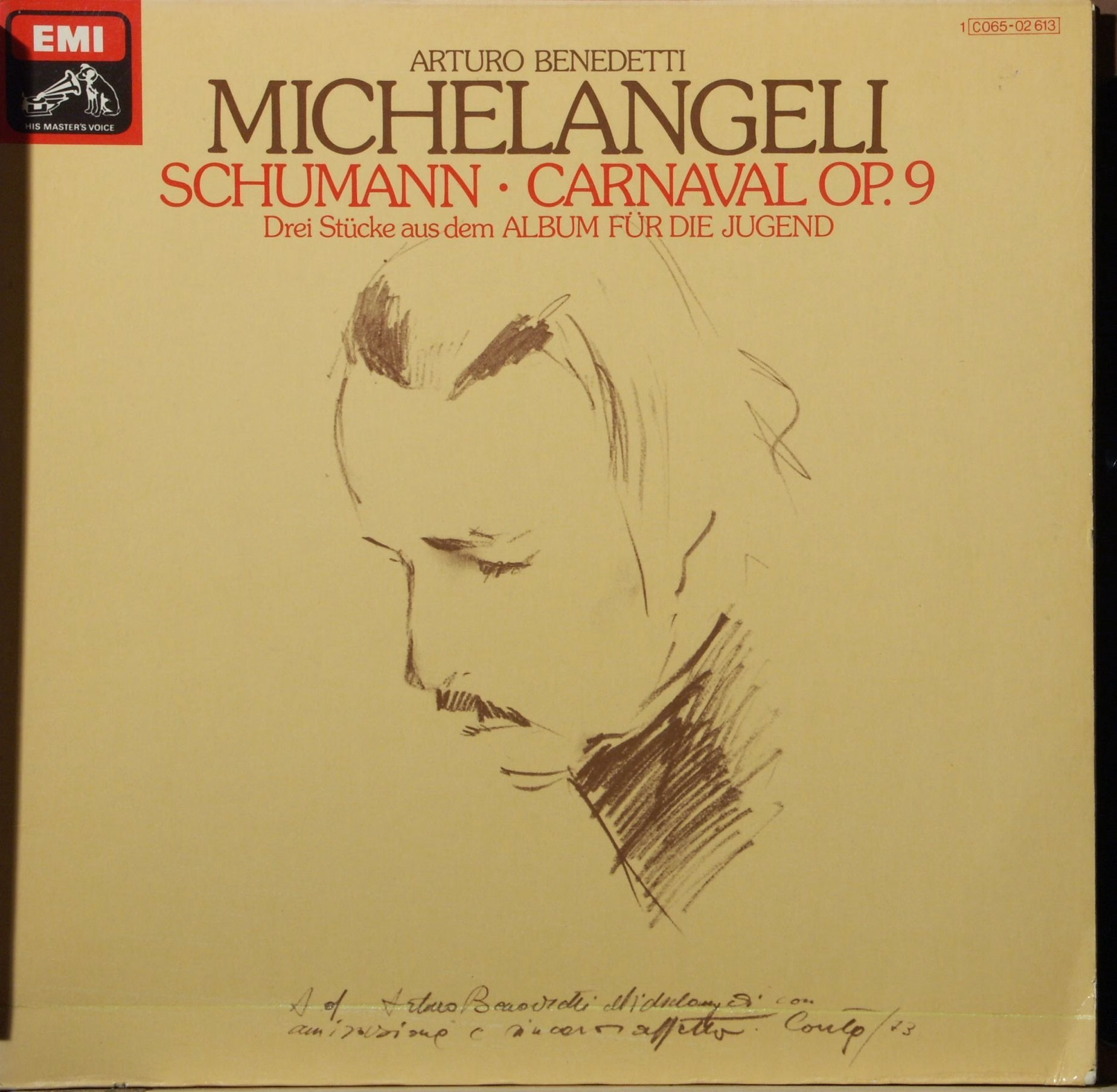 His Master's Voice 1C 065-02 613 - Robert Schumann, Arturo Bened