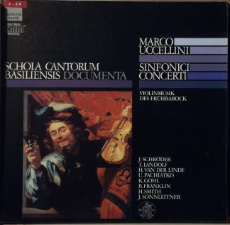 Deutsche Harmonia Mundi 1C 065 16 9534 1 - Marco Uccellini - Sin