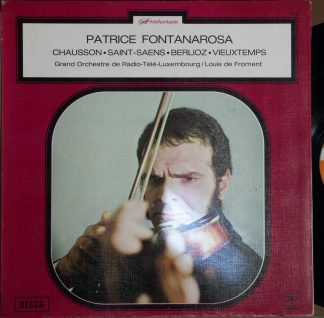 DECCA 7.156 - Ernest Chausson, Camille Saint-Saëns, Hector Berli