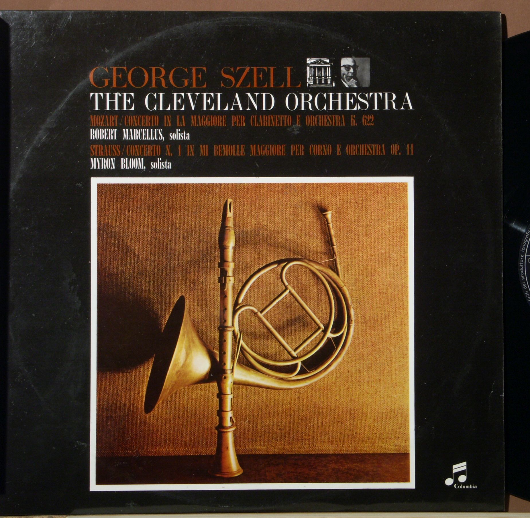 Epic LC 3841 - George Szell, The Cleveland Orchestra, Wolfgang A