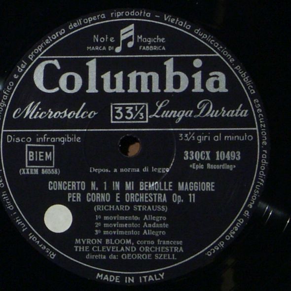 Epic LC 3841 - George Szell, The Cleveland Orchestra, Wolfgang A - Image 3