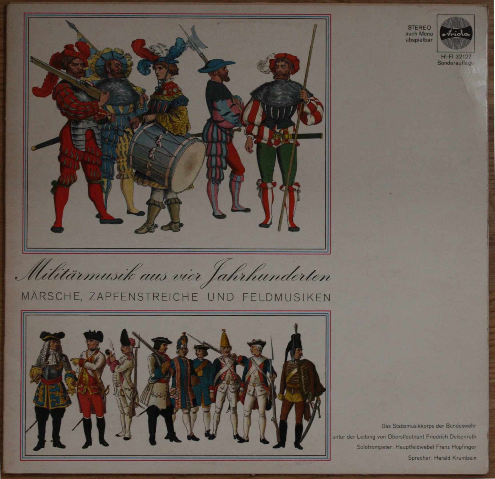 Ariola 31 127 - Stabsmusikkorps Der Bundeswehr, Friedrich Deisen