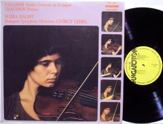 Hungaroton SLPX 11831 - Niccolò Paganini, Ernest Chausson, Mária