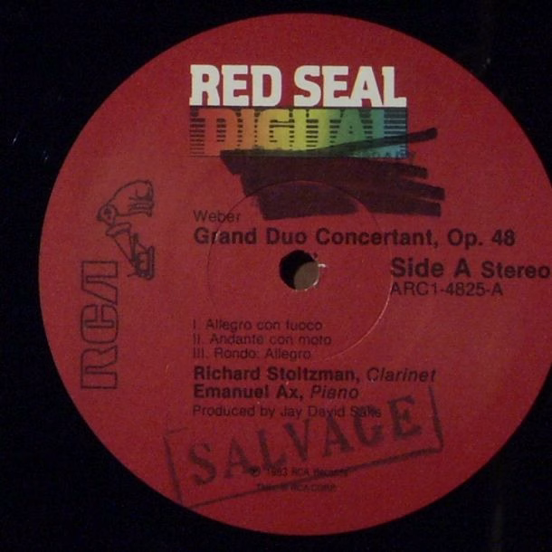RCA Red Seal ARC1-4825 - Carl Maria von Weber, Franz Schubert, R - Image 2