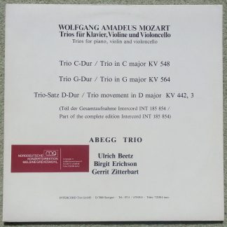 Not On Label - - Abegg Trio, Wolfgang Amadeus Mozart - Trios für