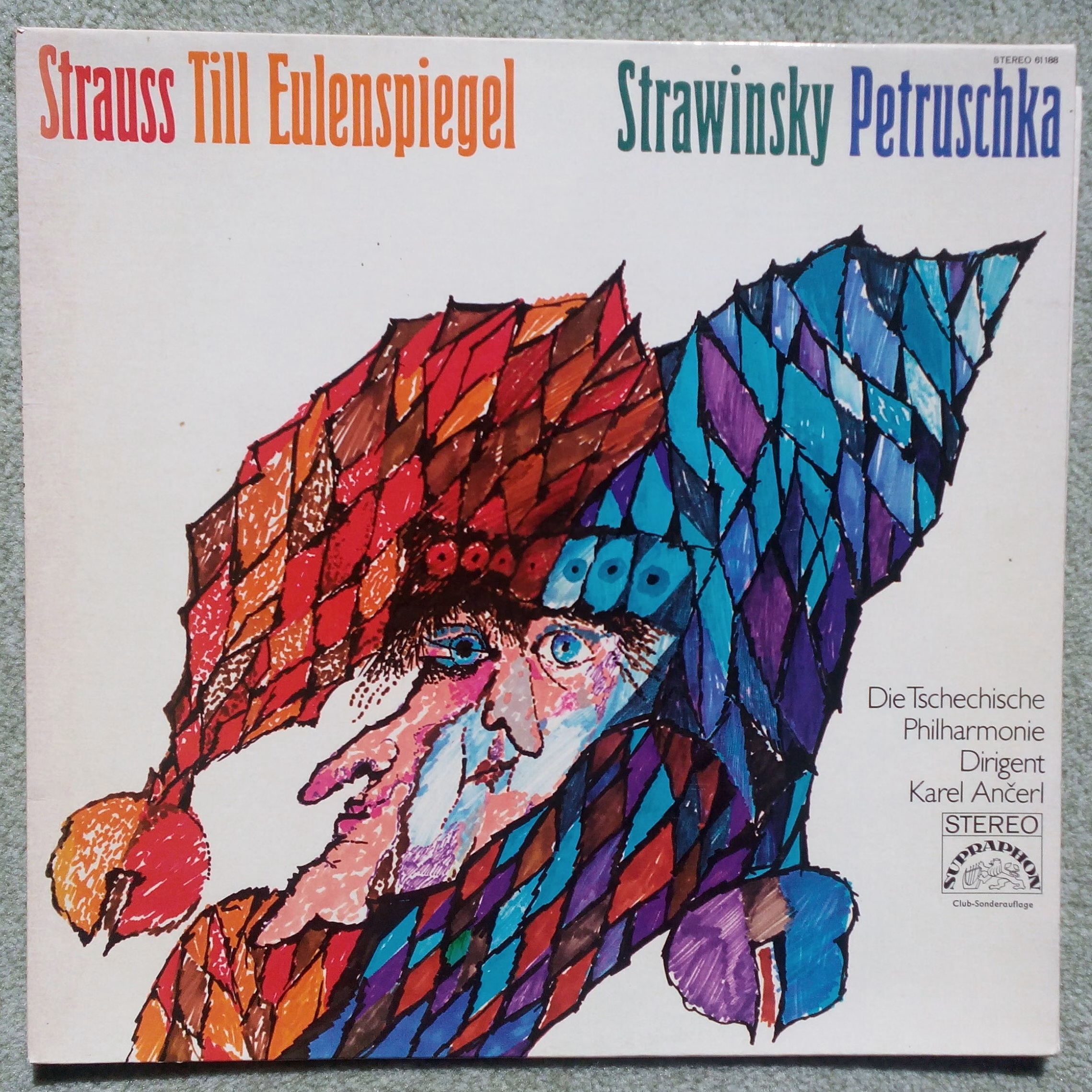 Supraphon 61 188 - The Czech Philharmonic Orchestra, Karel Ančer