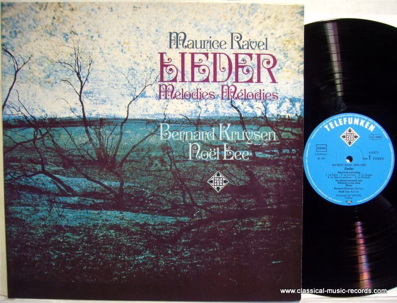 Telefunken 6.41873 - Maurice Ravel, Bernard Kruysen, Noël Lee -
