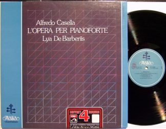 Italia ITL 70066 - Alfredo Casella, Lya De Barberis - L'Opera Pe