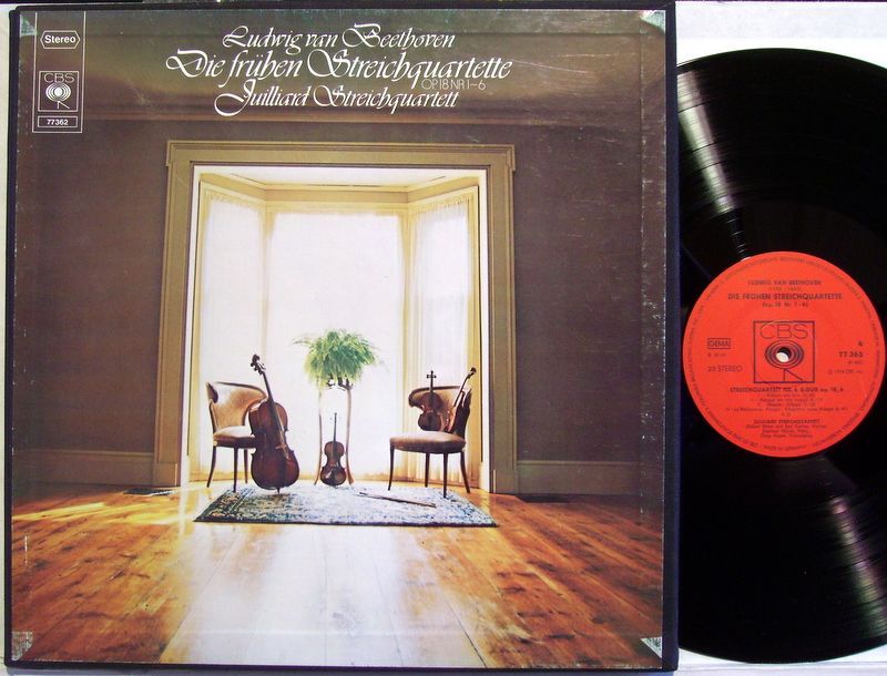 CBS 77362 - Ludwig van Beethoven, Juilliard String Quartet - Die