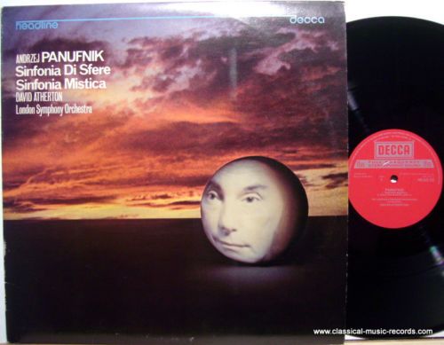 DECCA HEAD 22 - Andrzej Panufnik, London Symphony Orchestra, Dav - Image 5
